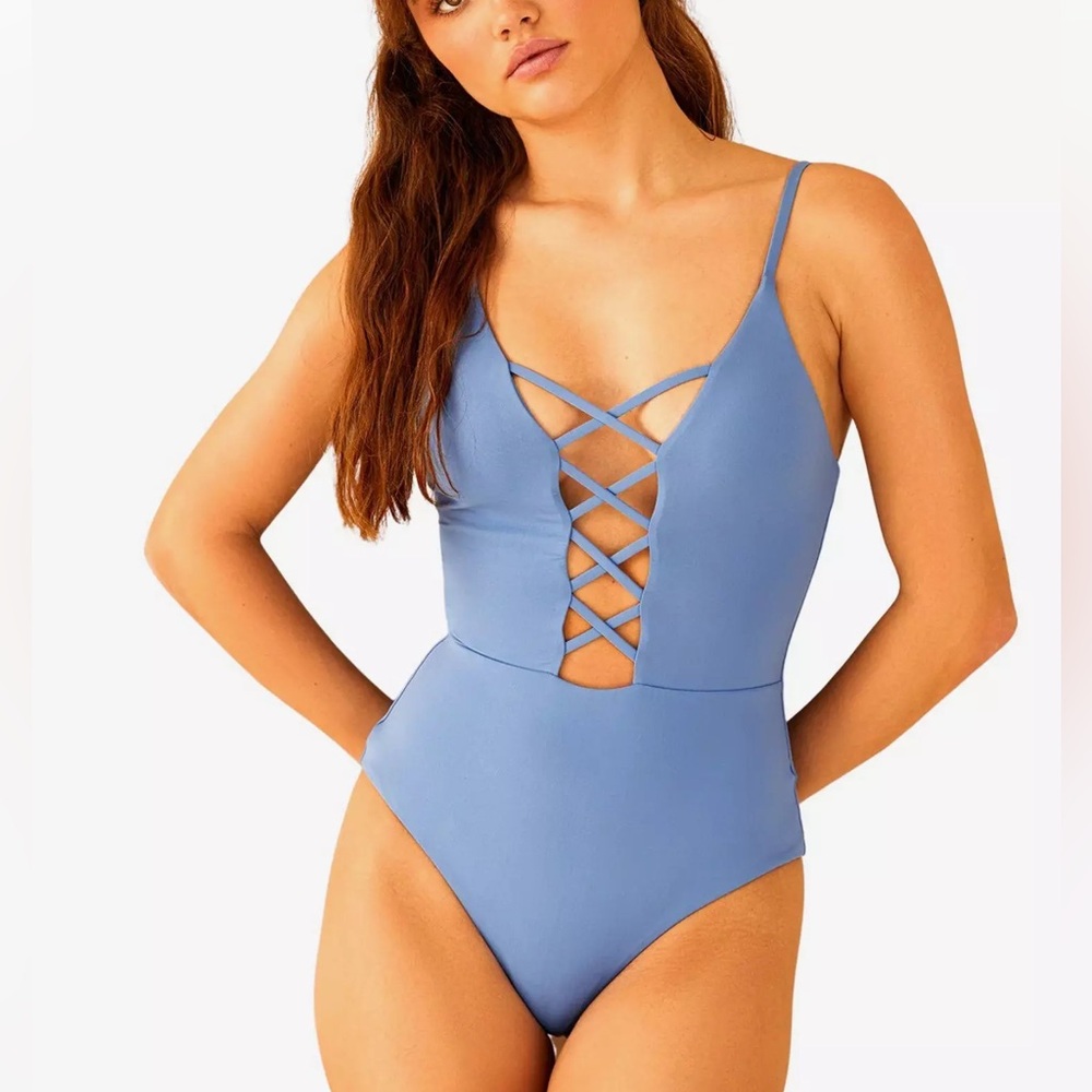 Dippin' Daisy's Bliss Swim One Piece South Pacific Blue